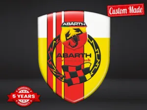 Fiat Abarth Logo Todos Autos Rendimiento Máximo Estilo Pro Duradero